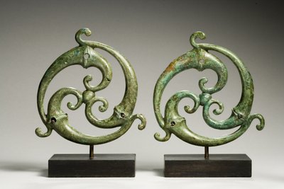 Triskele appliques, Romano-Celtic by Roman
